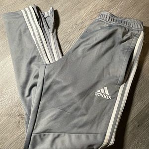 Mens medium gray adidas joggers